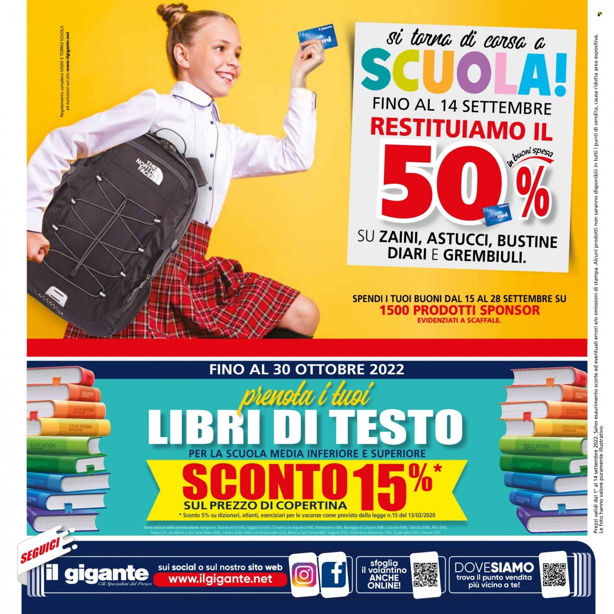 Volantino Il Gigante - 1/9/2022 - 14/9/2022. Pagina 26