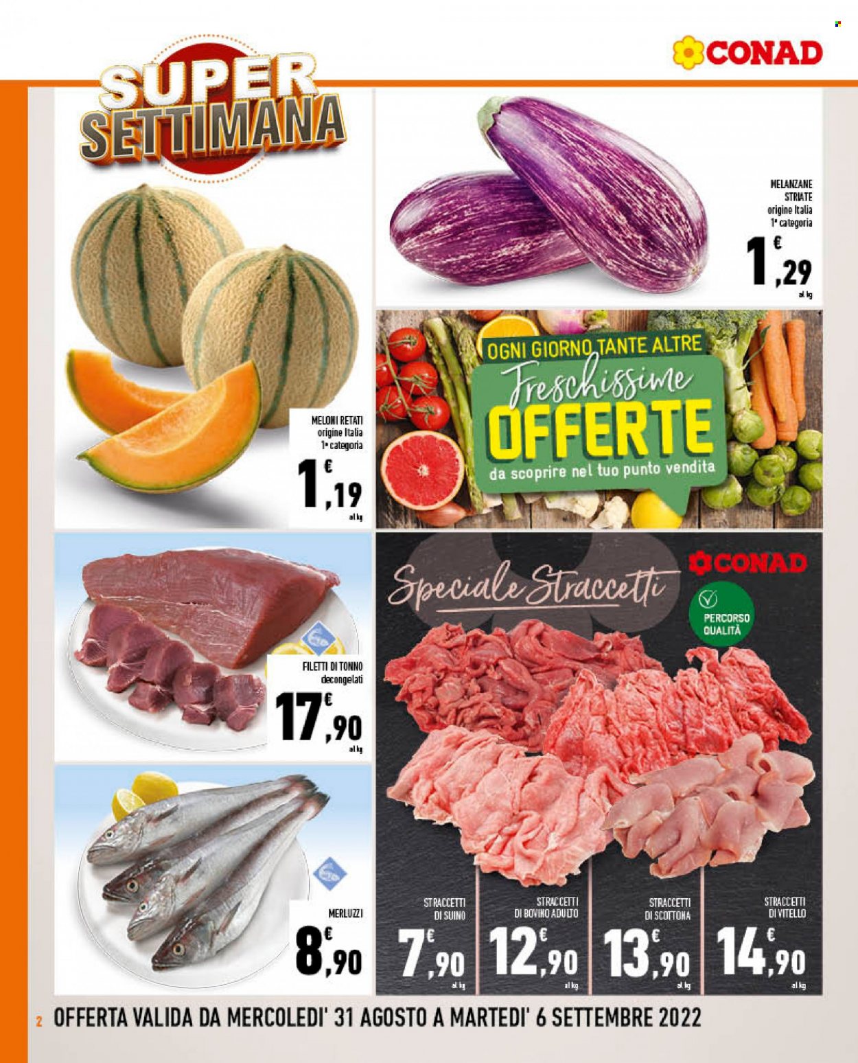 Leták Conad - 31.8.2022 - 6.9.2022. Strana 2