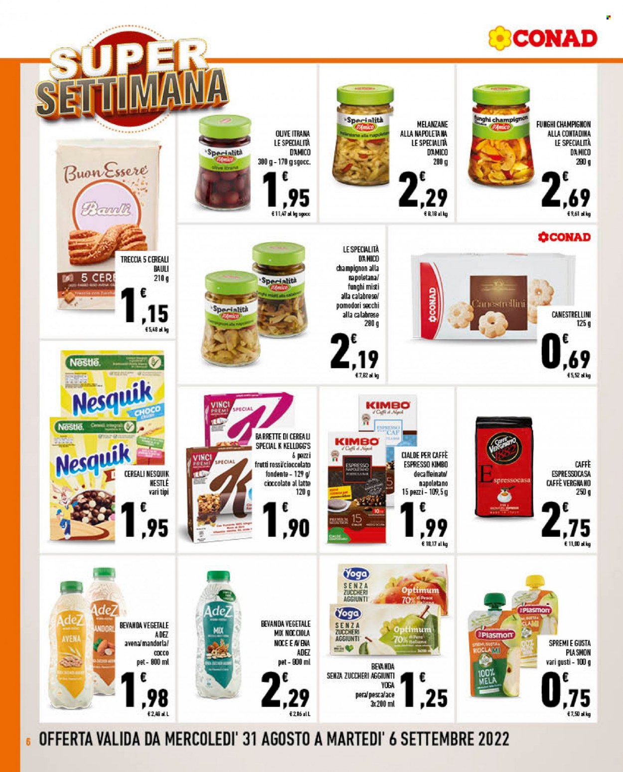 Leták Conad - 31.8.2022 - 6.9.2022. Strana 6