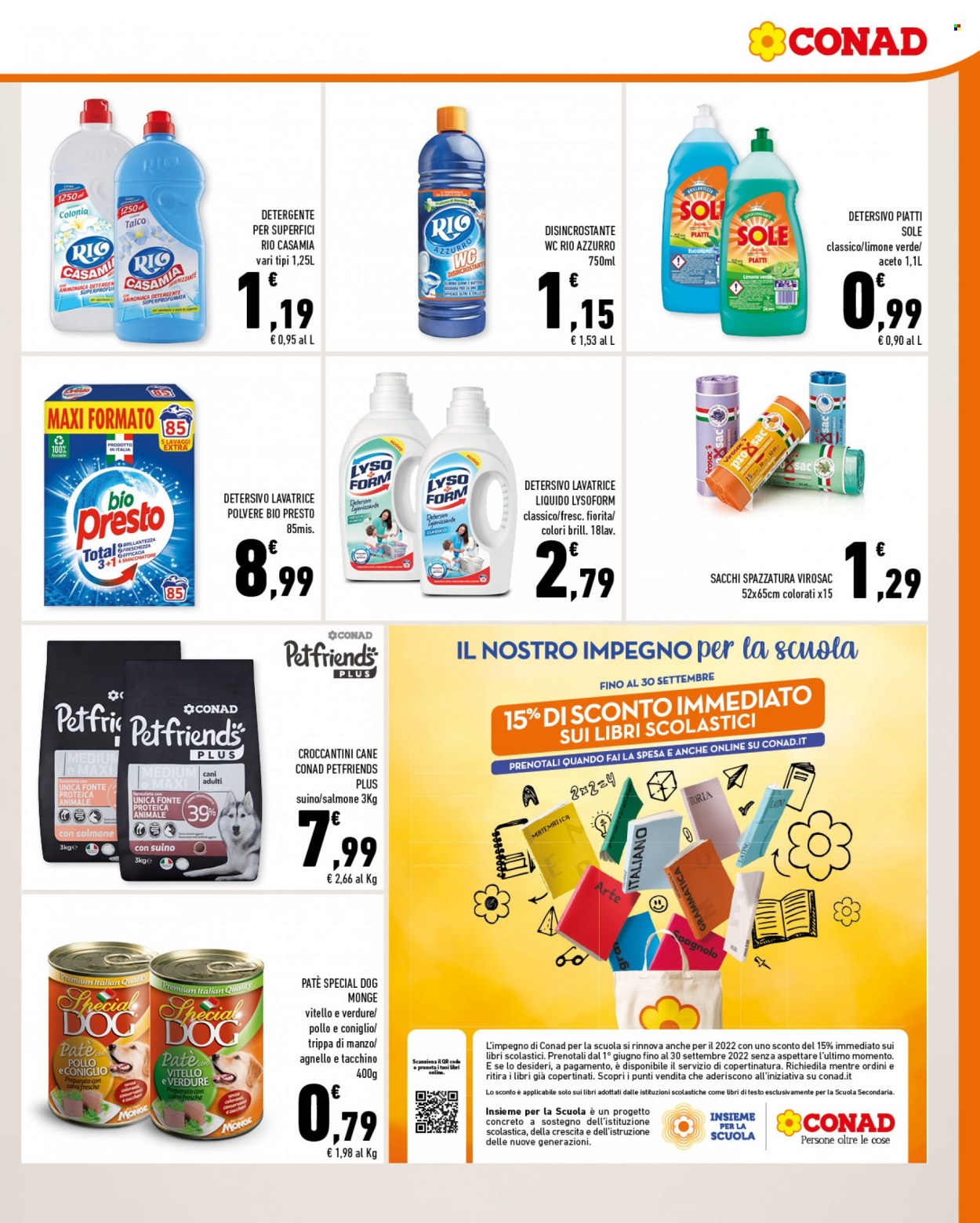 Volantino Conad - 31/8/2022 - 6/9/2022. Pagina 9