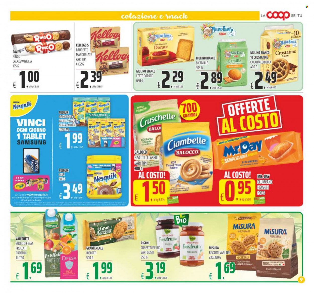 Leták Coop - 31.8.2022 - 8.9.2022. Strana 9