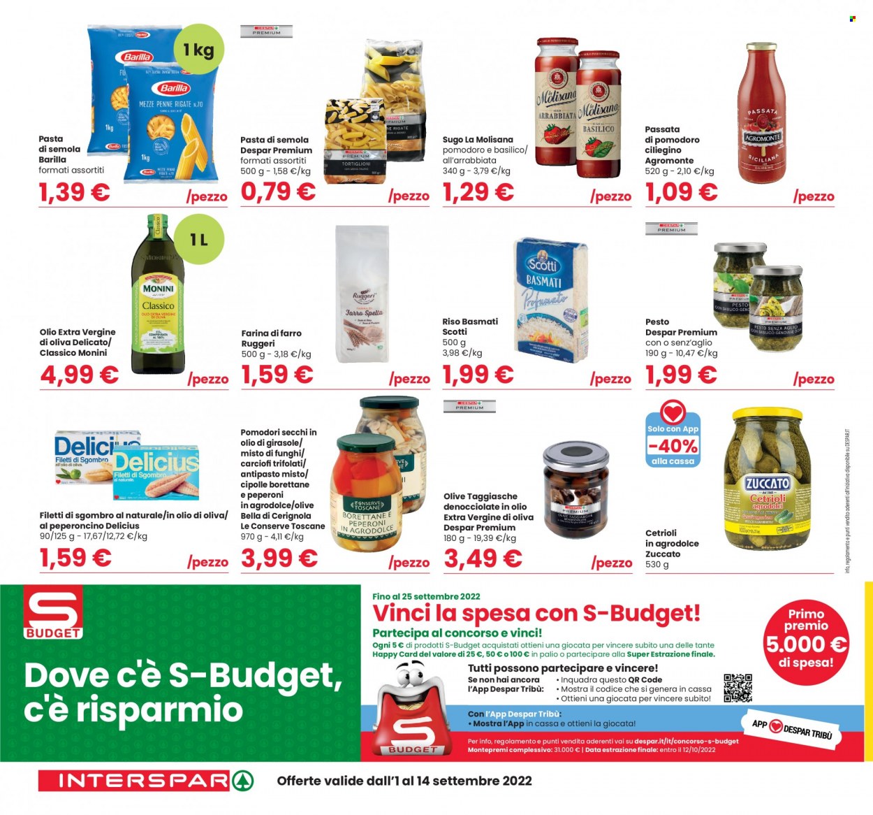 Volantino Interspar - 1/9/2022 - 14/9/2022. Pagina 14