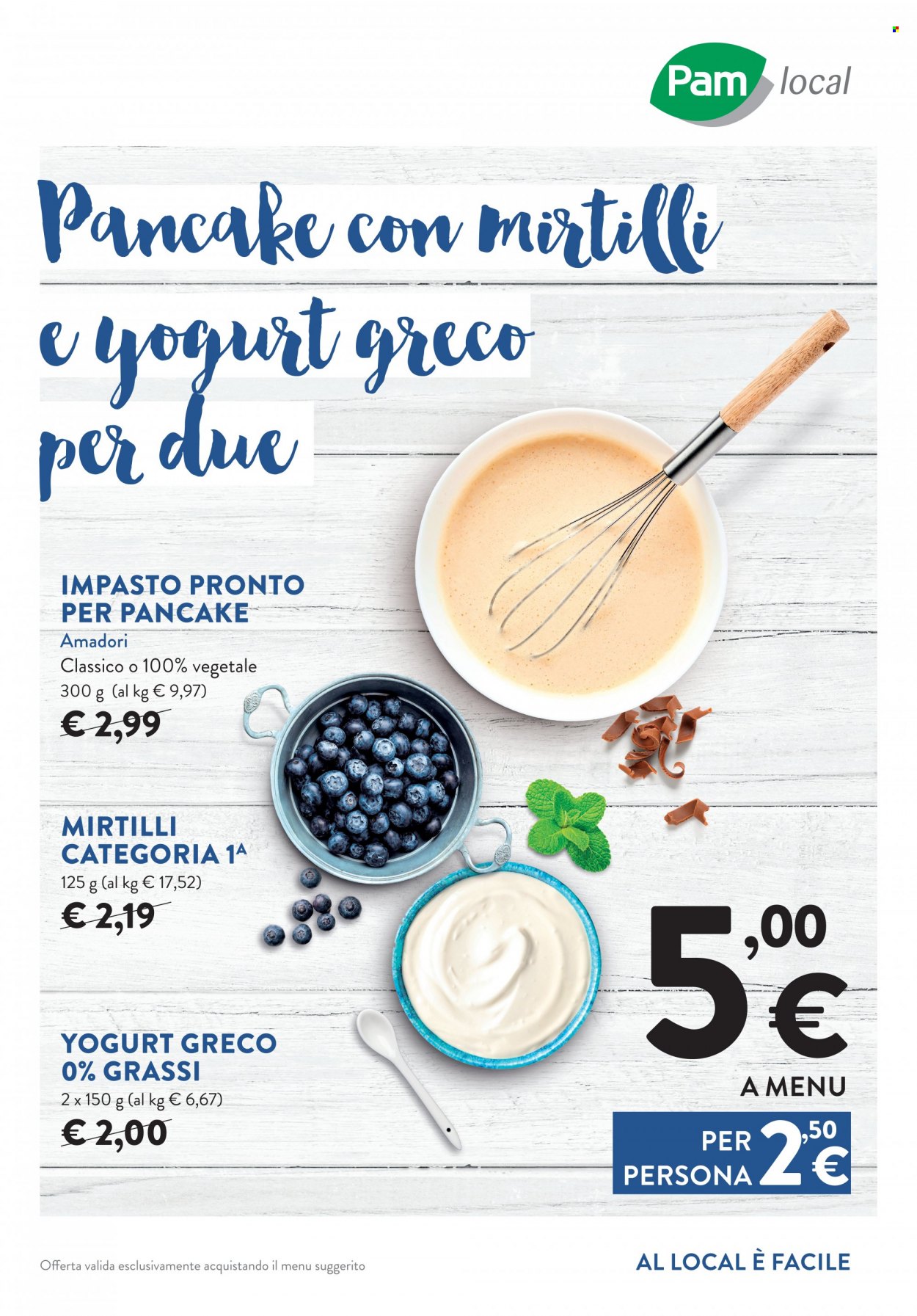 Volantino Pam local. Pagina 1