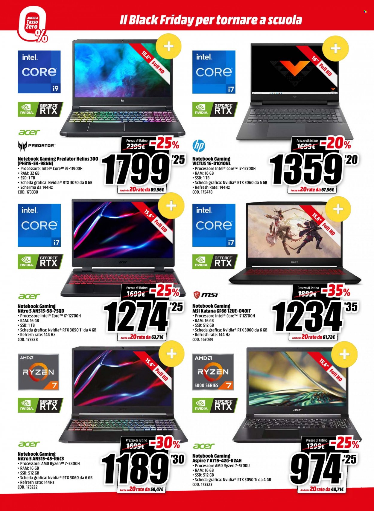 Volantino MediaWorld - 1/9/2022 - 14/9/2022. Pagina 8
