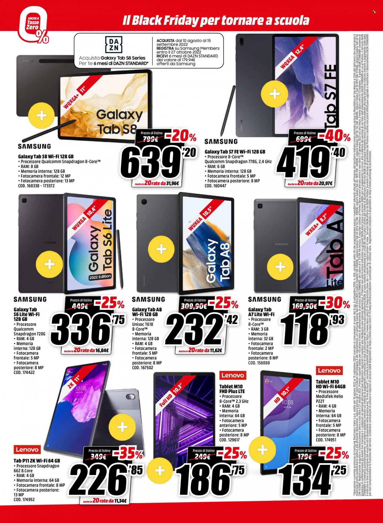 Volantino MediaWorld - 1/9/2022 - 14/9/2022. Pagina 10