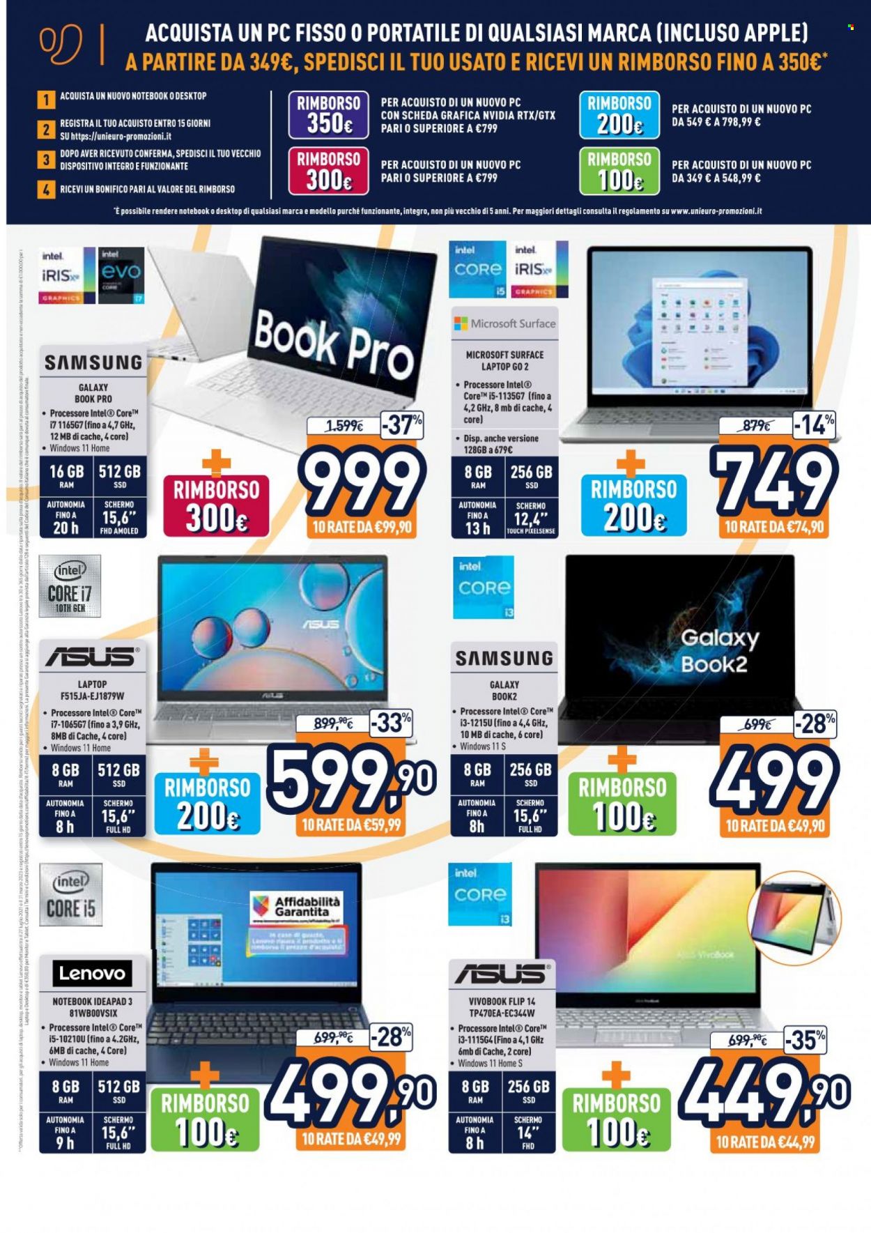 Volantino Unieuro - 1/9/2022 - 8/9/2022. Pagina 2