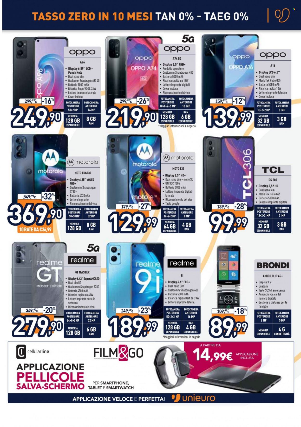 Volantino Unieuro - 1/9/2022 - 8/9/2022. Pagina 9