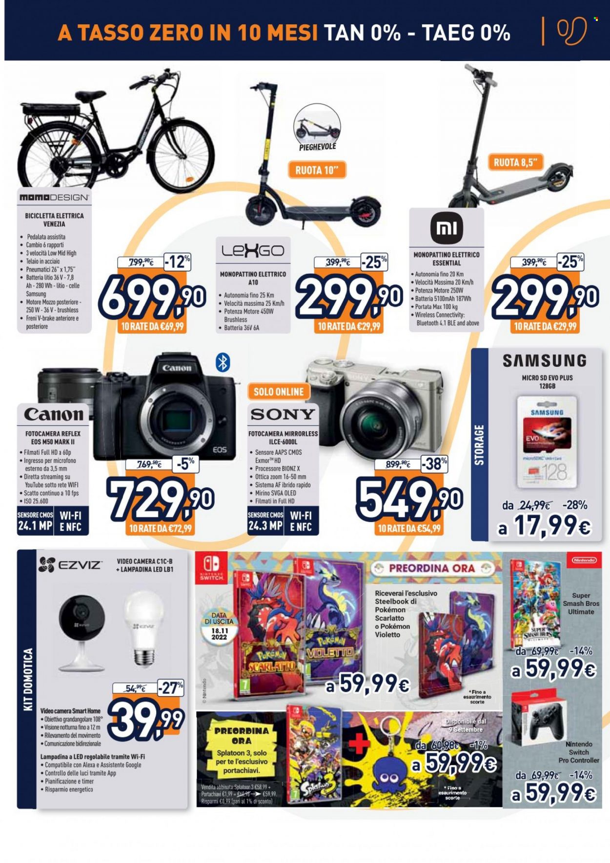 Volantino Unieuro - 1/9/2022 - 8/9/2022. Pagina 13