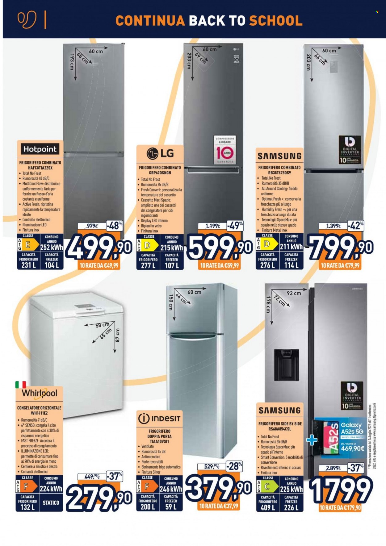Volantino Unieuro - 1/9/2022 - 8/9/2022. Pagina 14