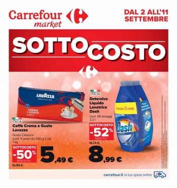 Volantino Carrefour - 2/9/2022 - 11/9/2022.