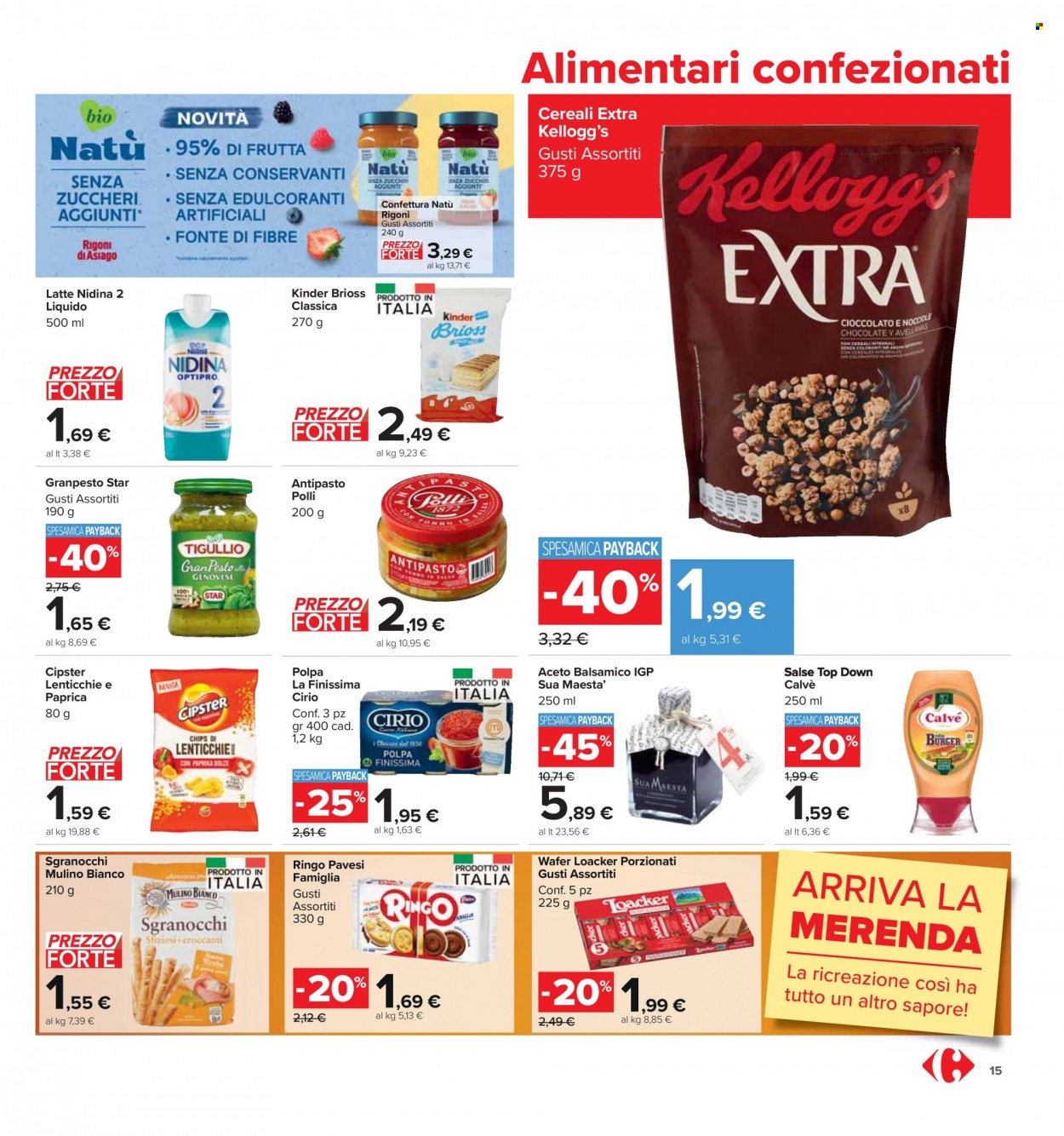 Leták Carrefour - 2.9.2022 - 11.9.2022. Strana 15