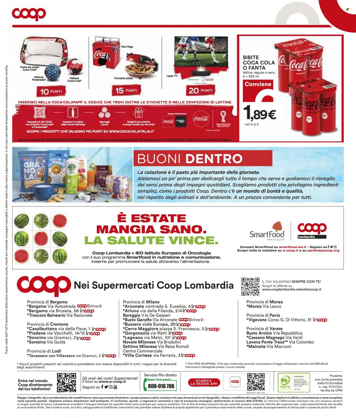 Leták Coop - 1.9.2022 - 11.9.2022. Strana 20
