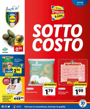 Volantino Lidl - 5/9/2022 - 11/9/2022.