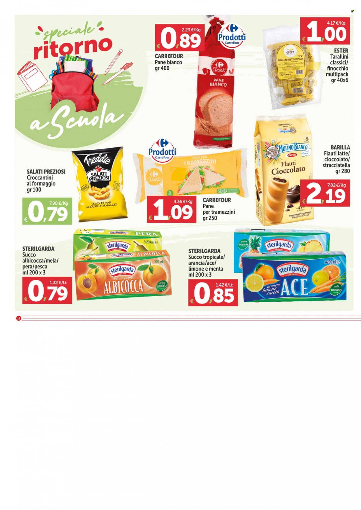 Volantino Carrefour - 25/8/2022 - 3/9/2022. Pagina 14