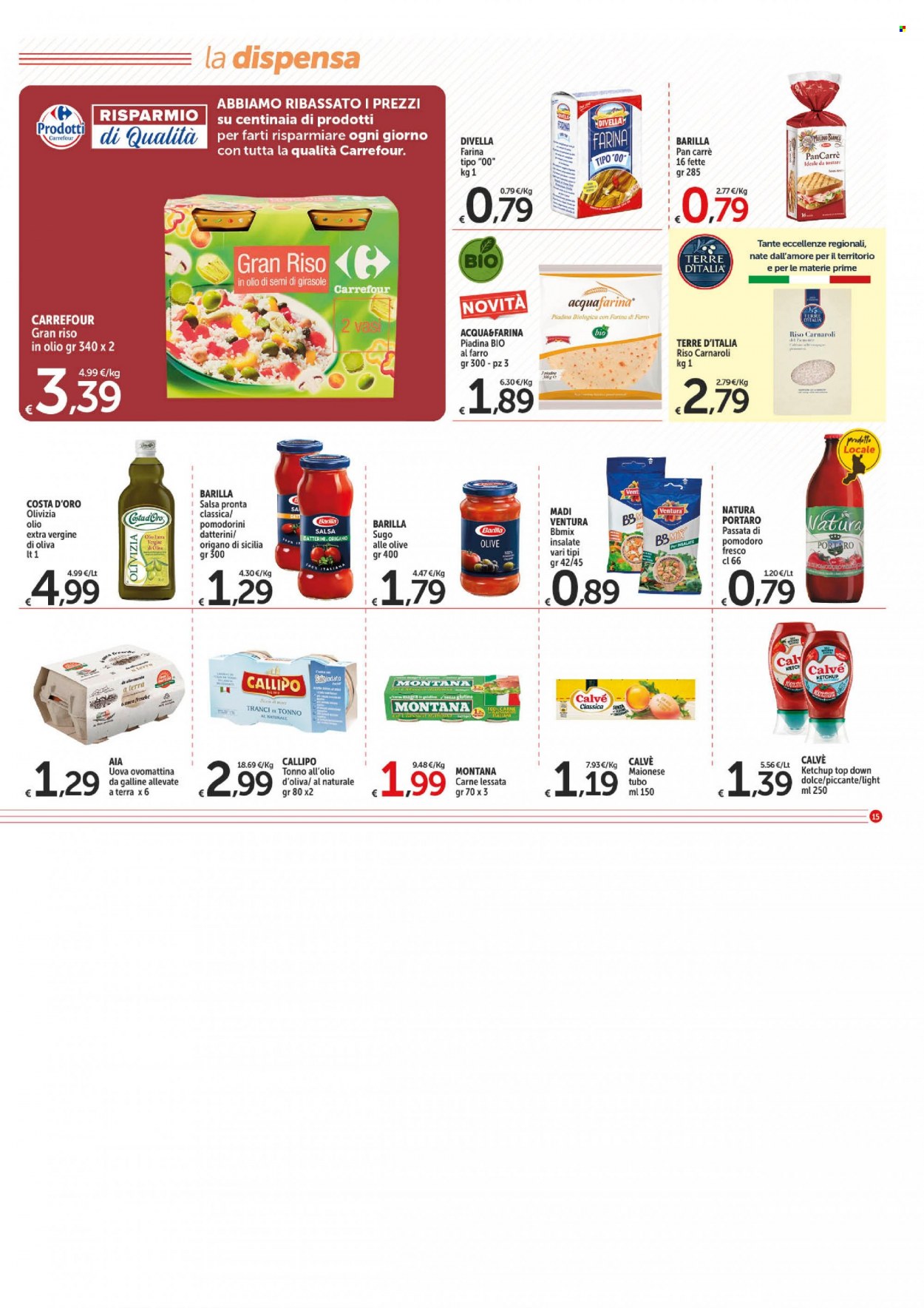 Volantino Carrefour - 25/8/2022 - 3/9/2022. Pagina 15