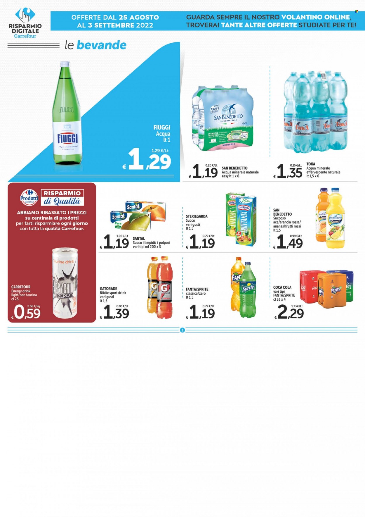 Volantino Carrefour - 25/8/2022 - 3/9/2022. Pagina 30