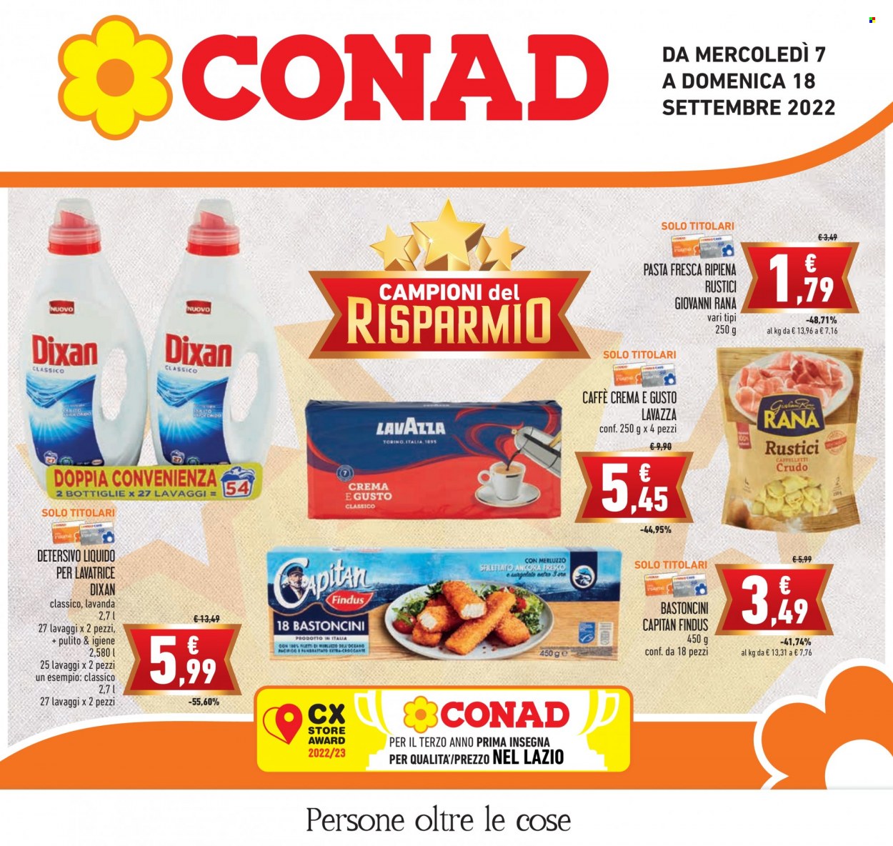 Volantino Conad - 7/9/2022 - 18/9/2022. Pagina 1