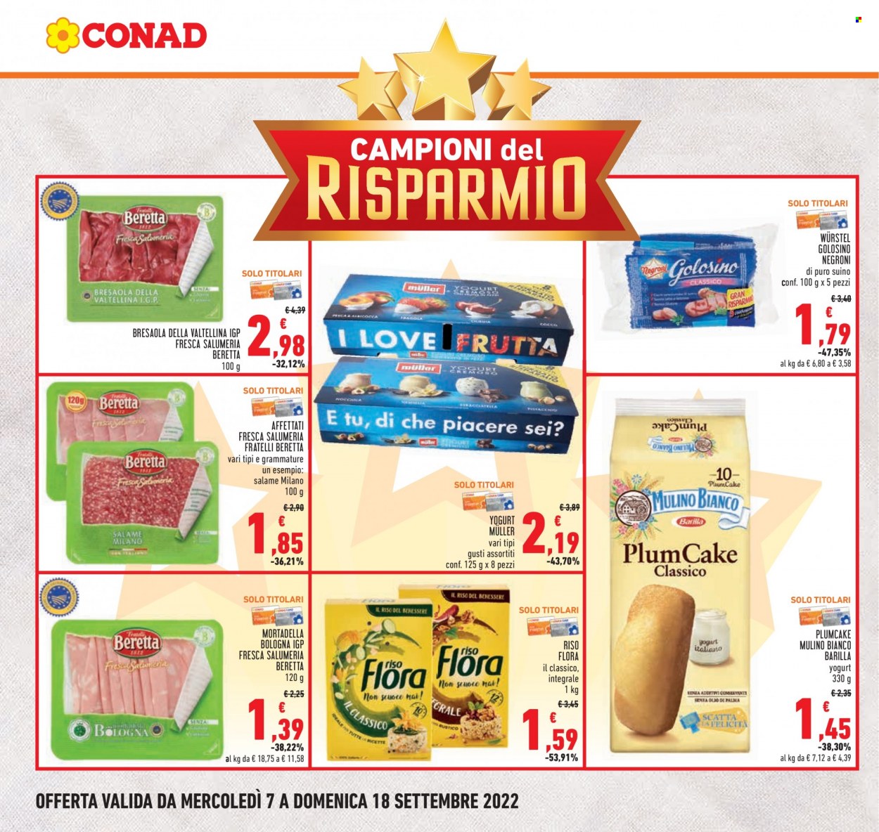 Volantino Conad - 7/9/2022 - 18/9/2022. Pagina 2