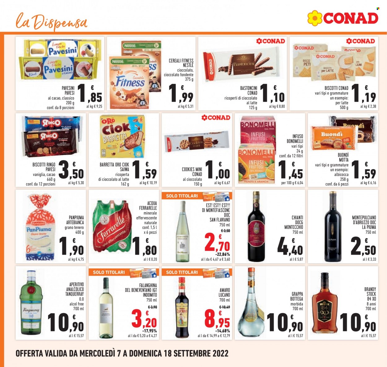 Volantino Conad - 7/9/2022 - 18/9/2022. Pagina 18