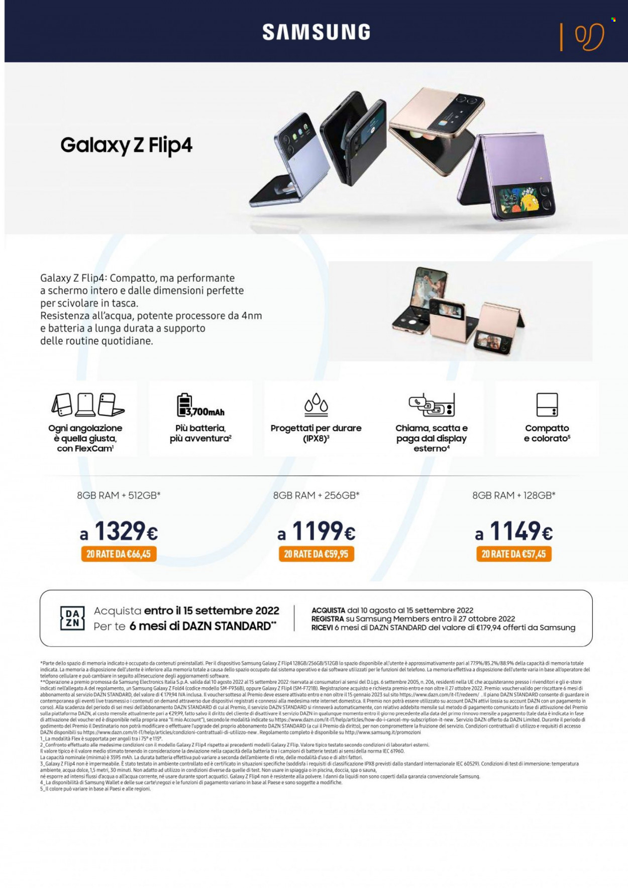 Volantino Unieuro - 1/9/2022 - 8/9/2022. Pagina 3