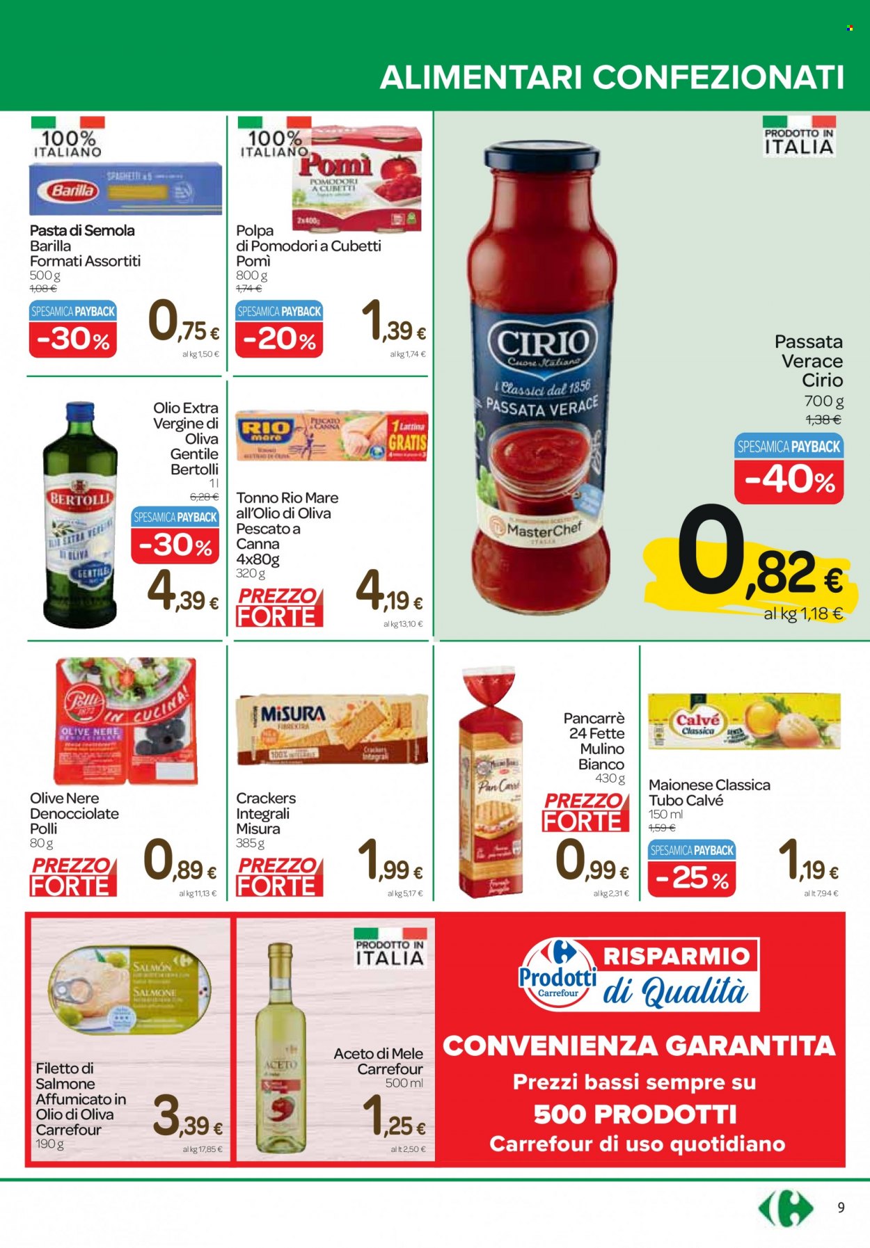 Volantino Carrefour - 8/9/2022 - 20/9/2022. Pagina 9