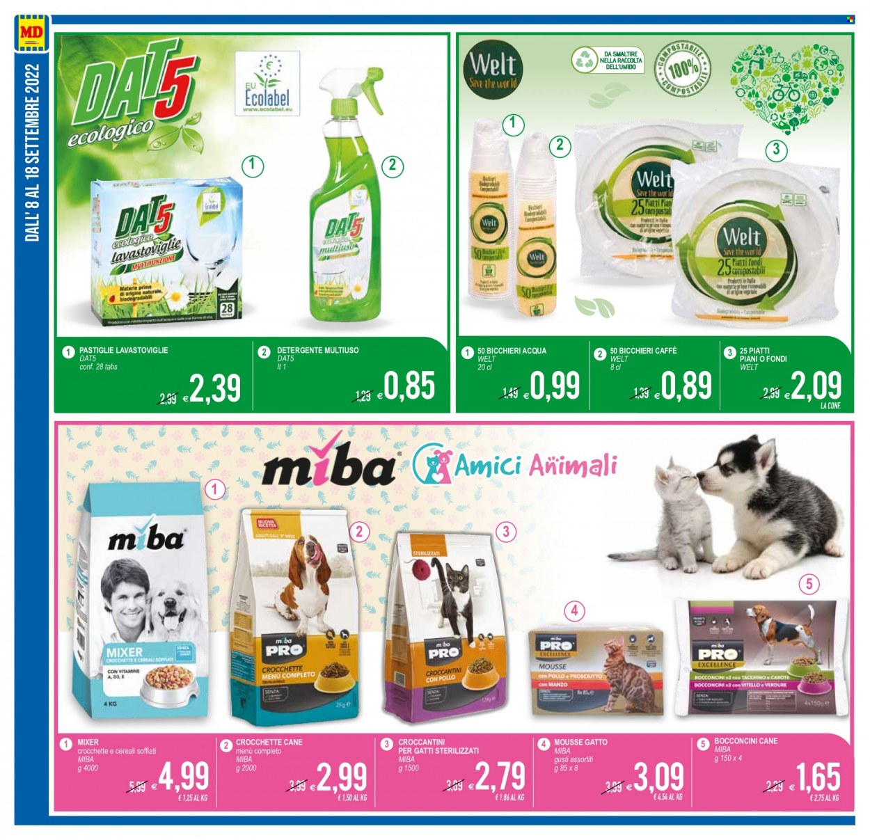 Volantino MD Discount - 8/9/2022 - 18/9/2022. Pagina 18
