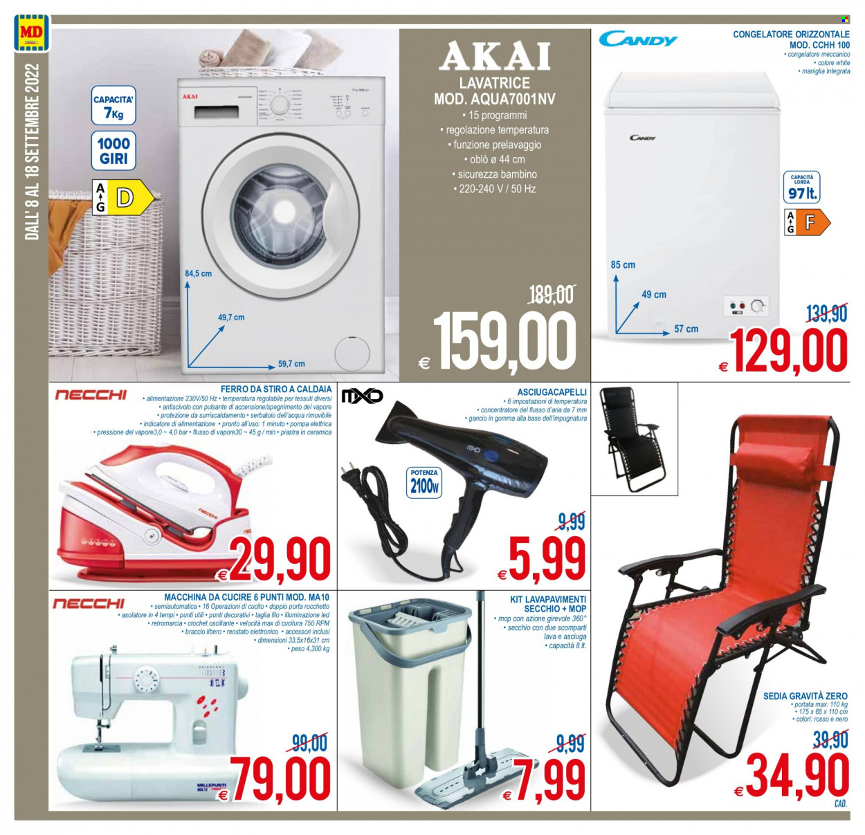 Volantino MD Discount - 8/9/2022 - 18/9/2022. Pagina 20