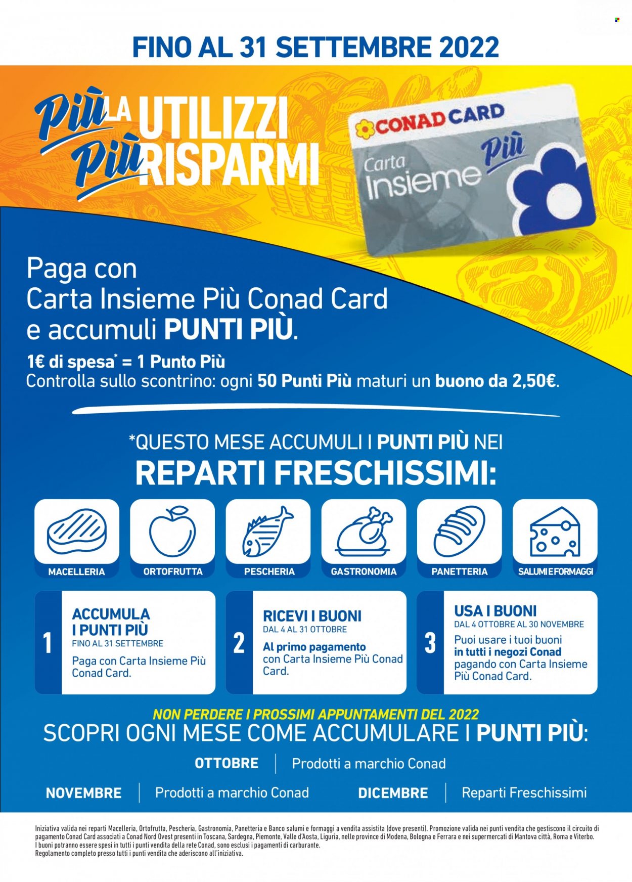 Volantino Conad - 8/9/2022 - 5/10/2022. Pagina 3