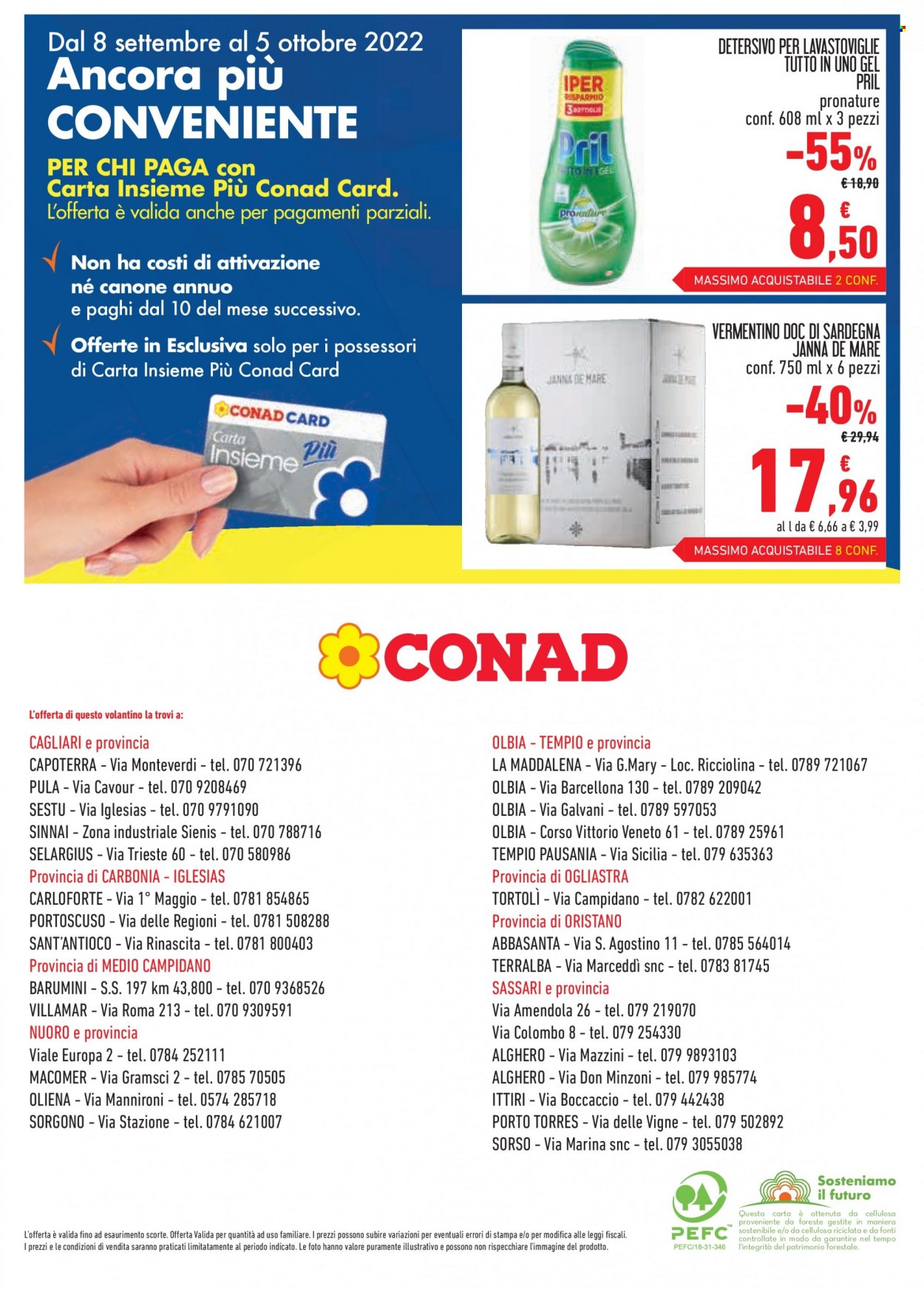 Volantino Conad - 8/9/2022 - 5/10/2022. Pagina 12