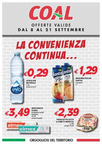 Volantino COAL - 8/9/2022 - 21/9/2022.