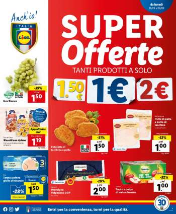 Volantino Lidl - 12/9/2022 - 18/9/2022.