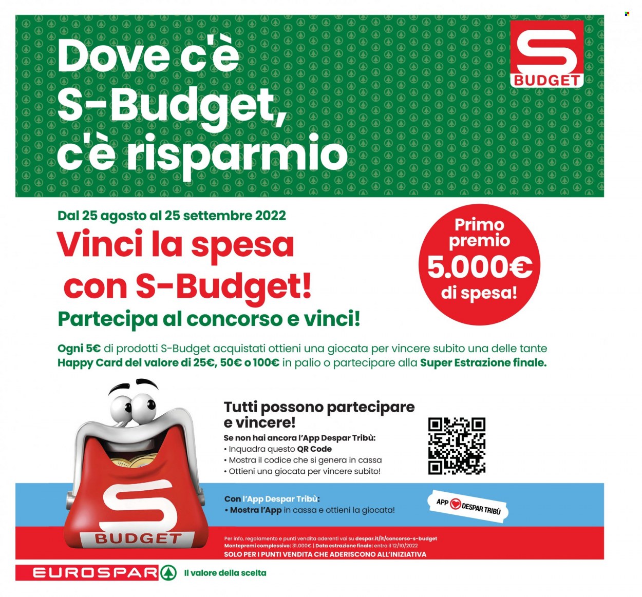 Leták Eurospar - 8.9.2022 - 21.9.2022. Strana 2