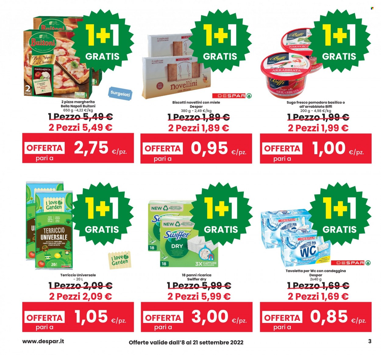 Volantino Eurospar - 8/9/2022 - 21/9/2022. Pagina 3