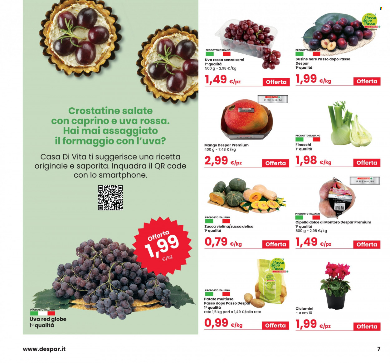 Volantino Eurospar - 8/9/2022 - 21/9/2022. Pagina 7