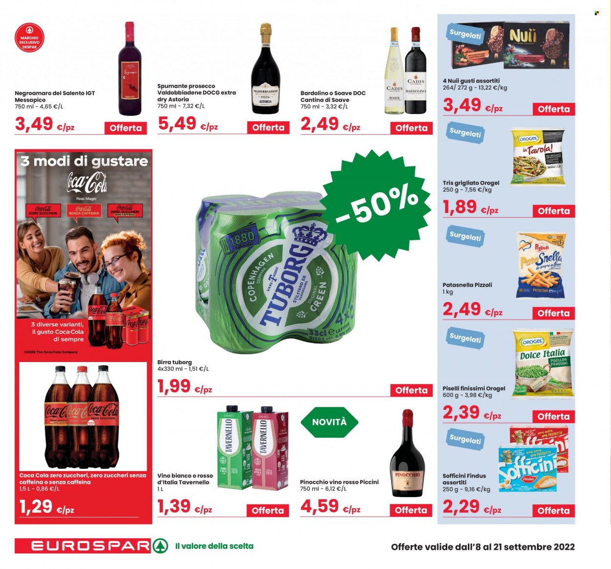Leták Eurospar - 8.9.2022 - 21.9.2022. Strana 10
