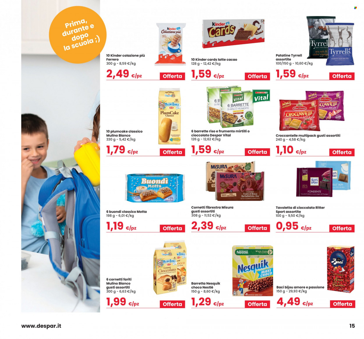 Leták Eurospar - 8.9.2022 - 21.9.2022. Strana 15
