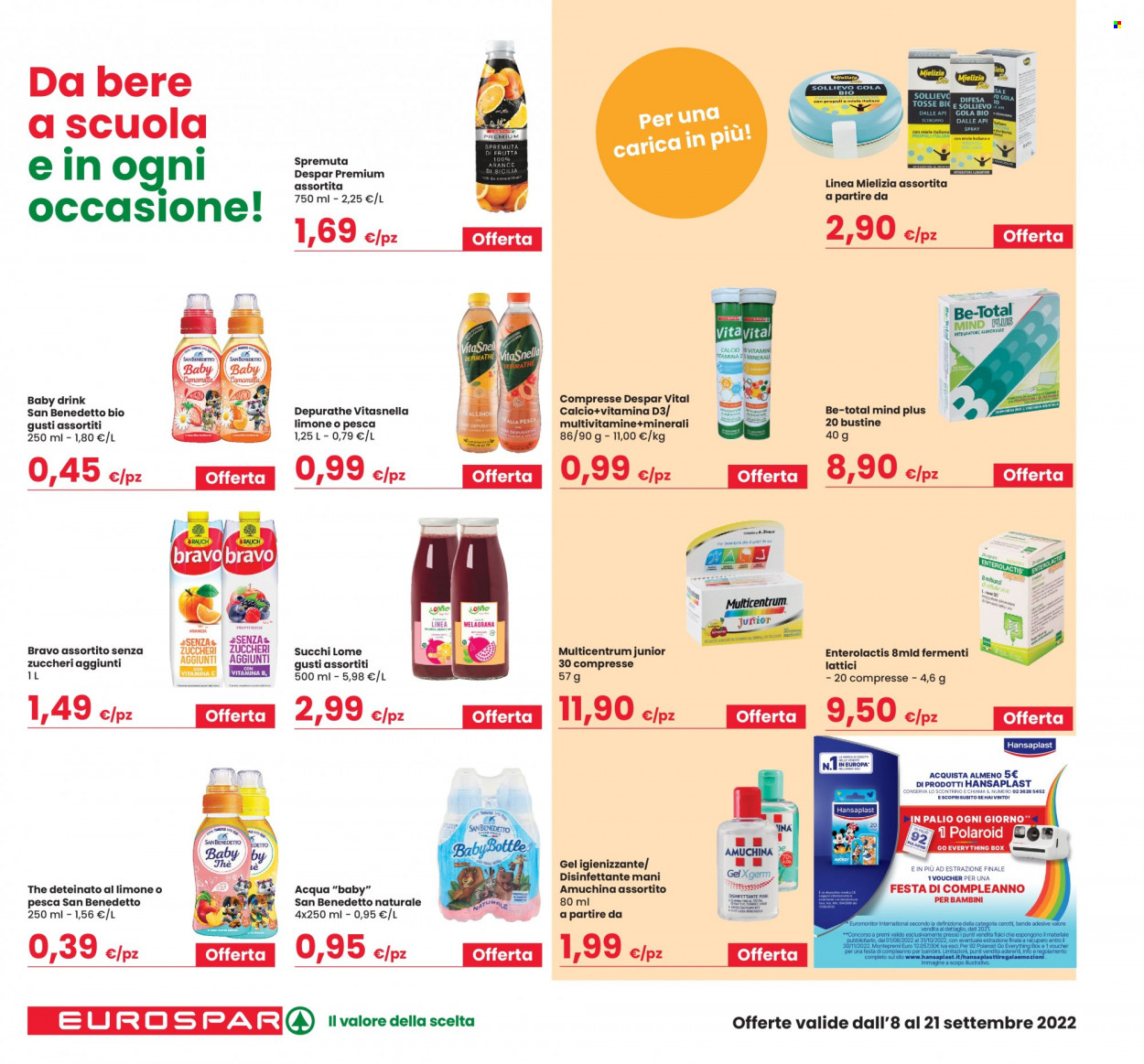 Leták Eurospar - 8.9.2022 - 21.9.2022. Strana 16