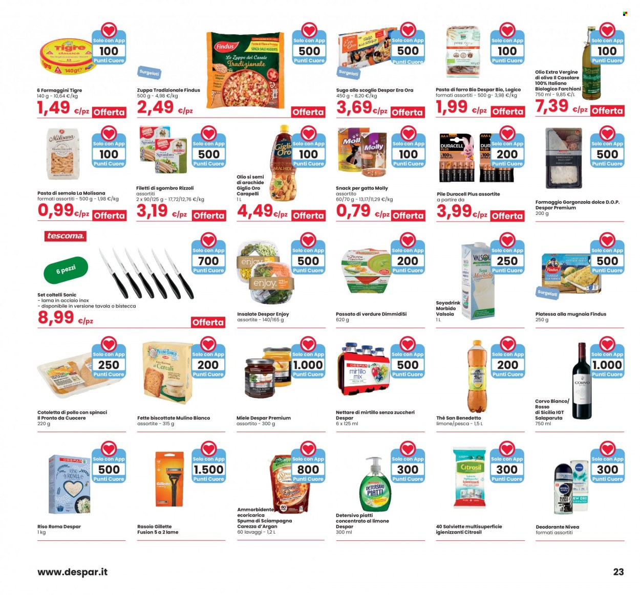 Volantino Eurospar - 8/9/2022 - 21/9/2022. Pagina 23