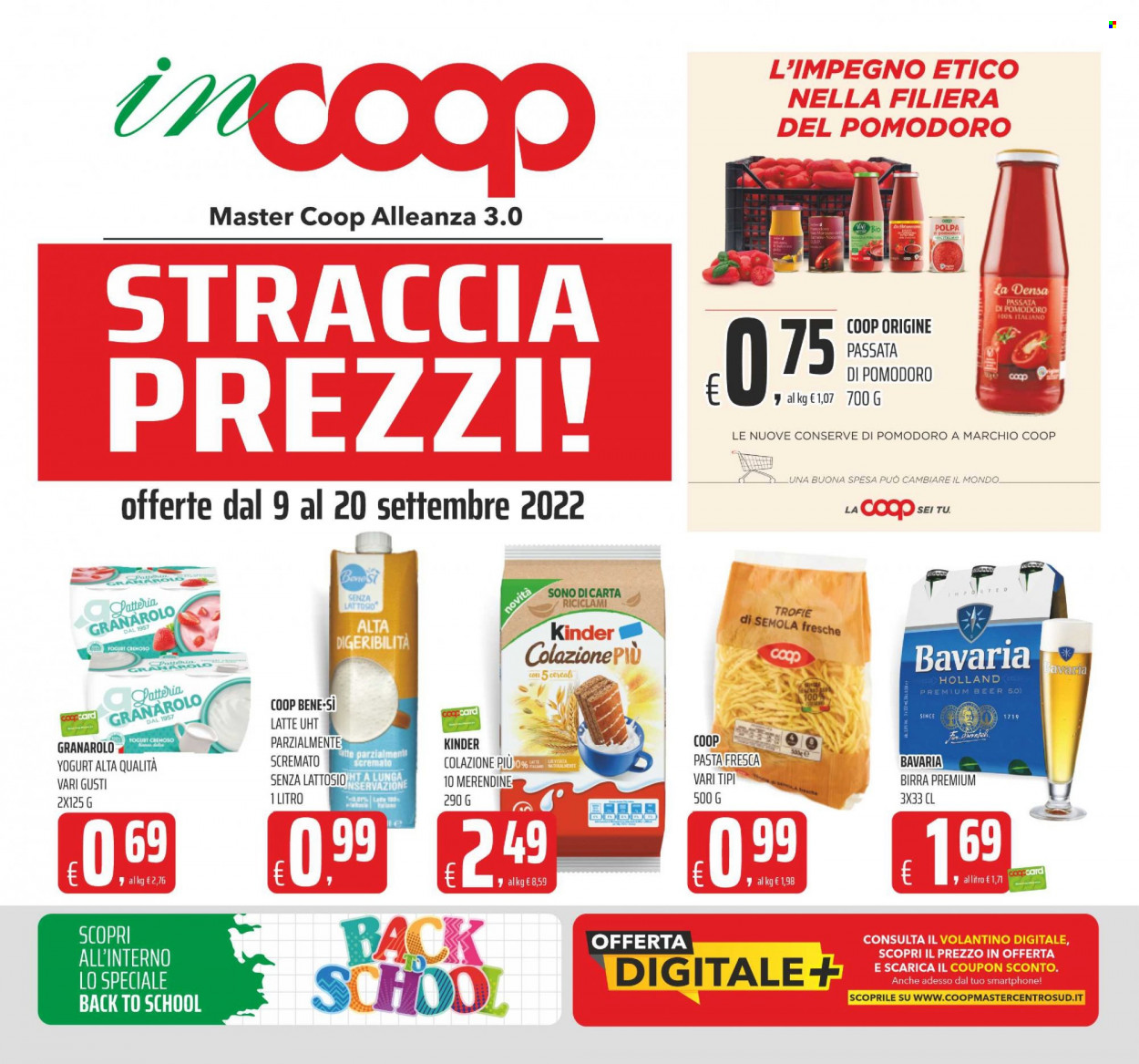 Leták Coop - 9.9.2022 - 20.9.2022. Strana 1