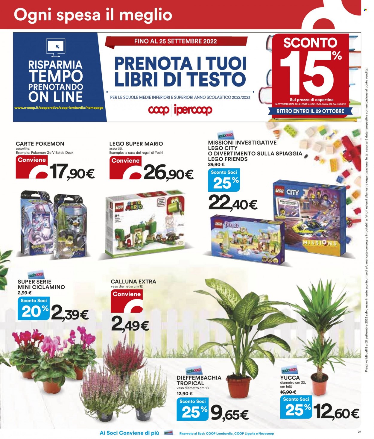 Volantino Coop - 8/9/2022 - 21/9/2022. Pagina 27