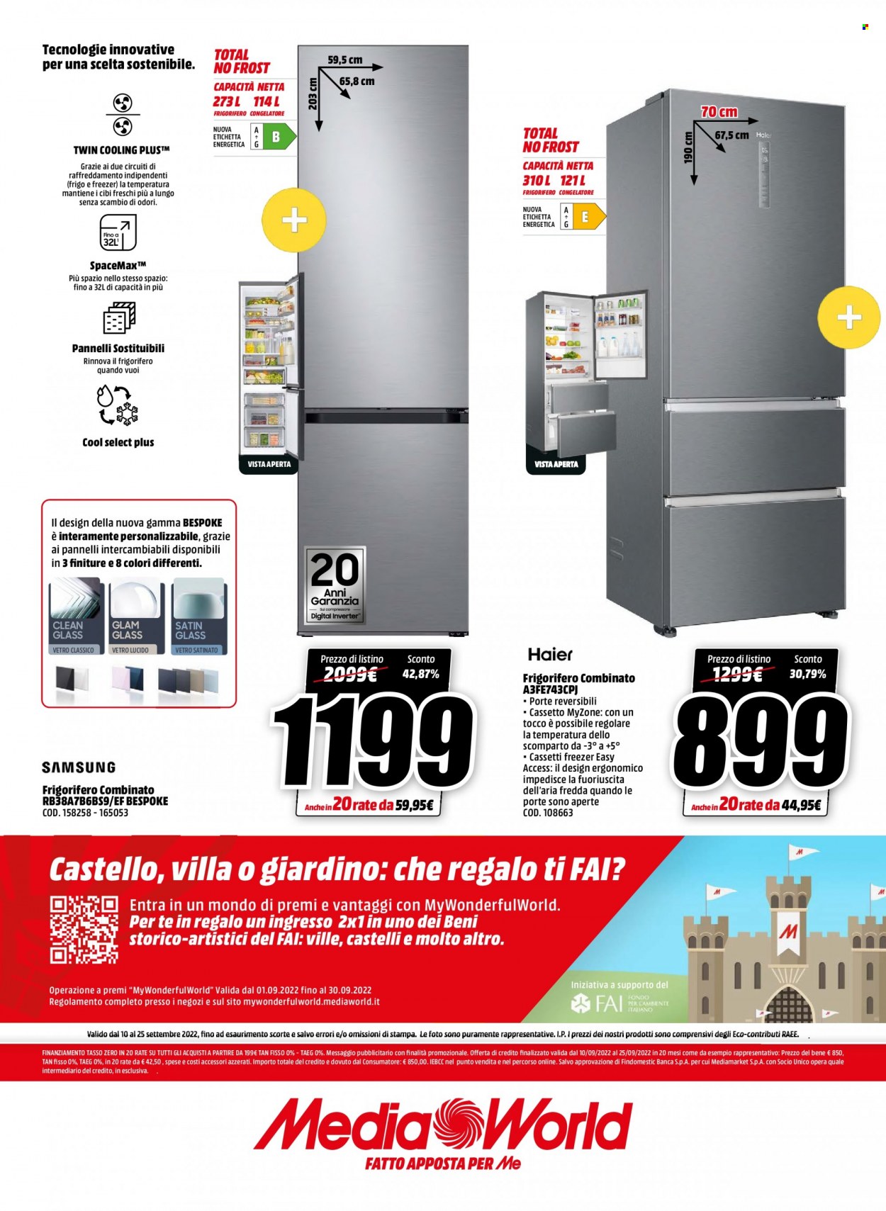 Volantino MediaWorld - 10/9/2022 - 25/9/2022. Pagina 24