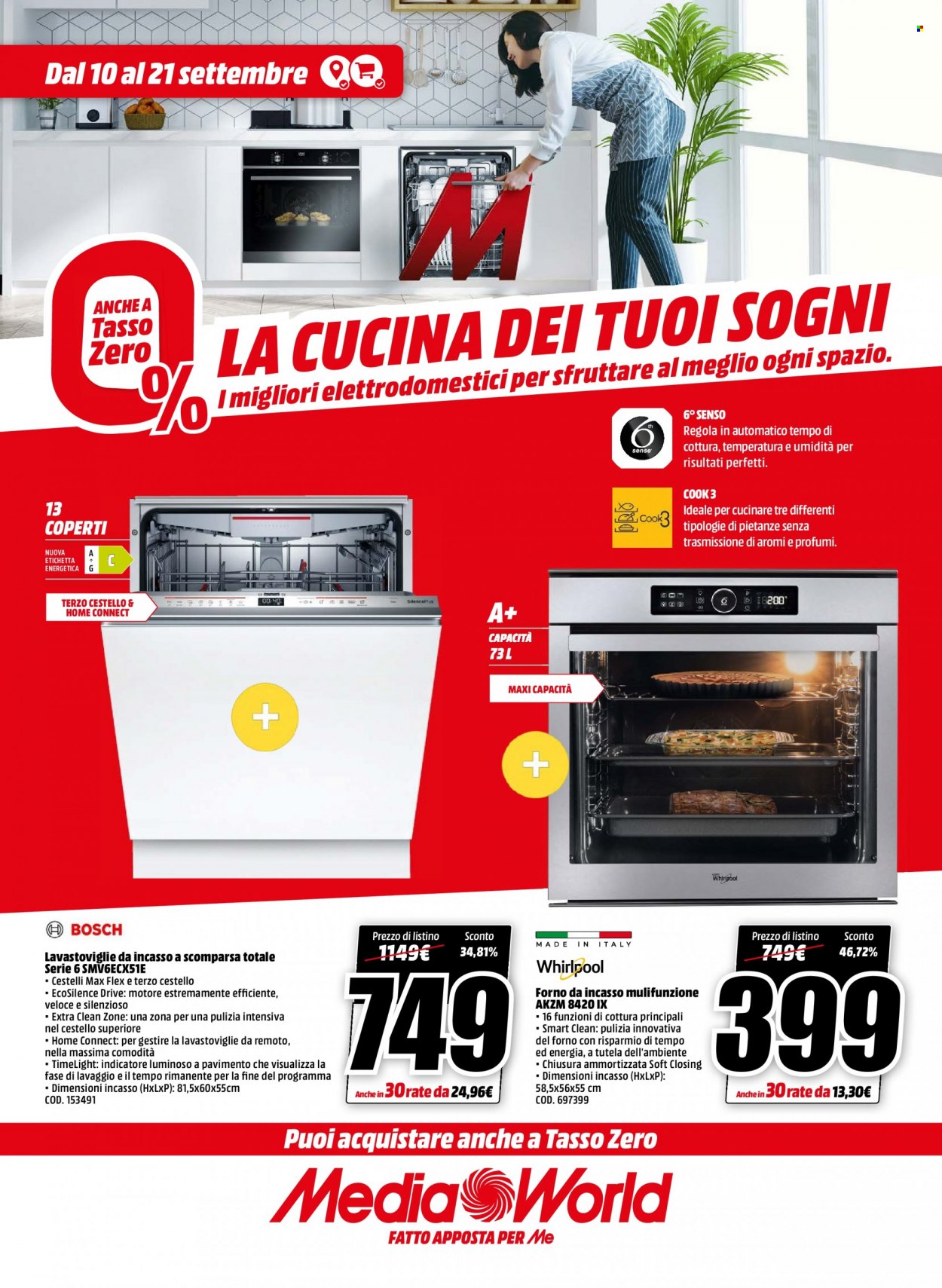 Volantino MediaWorld - 10/9/2022 - 21/9/2022. Pagina 1