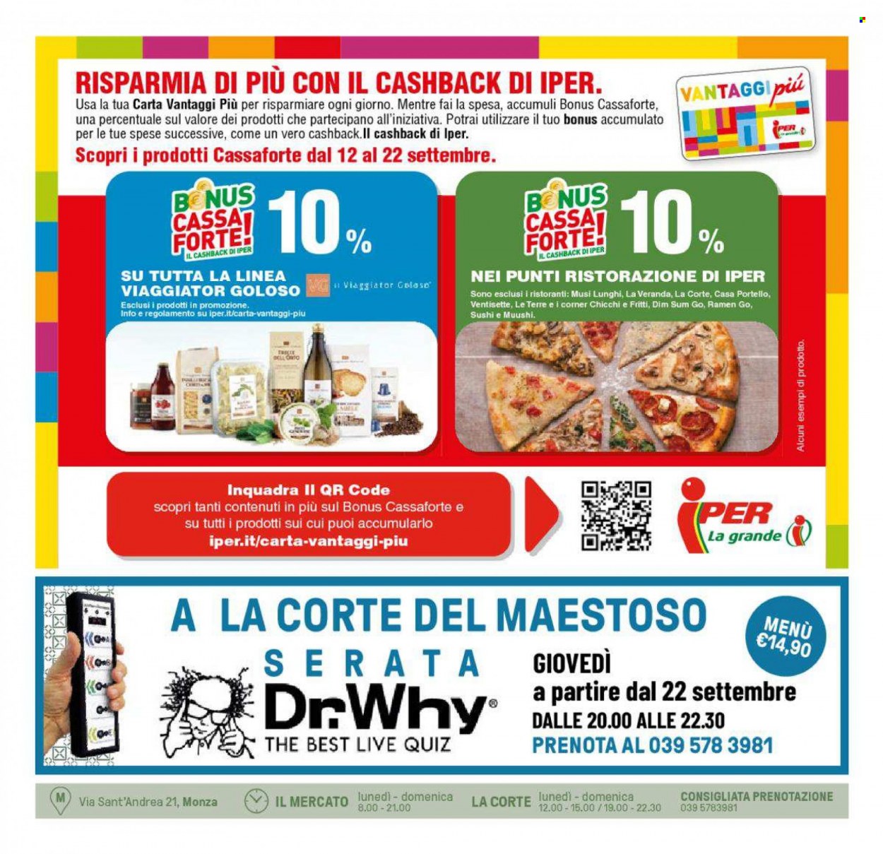 Volantino Iper, La grande i - 12/9/2022 - 22/9/2022. Pagina 16
