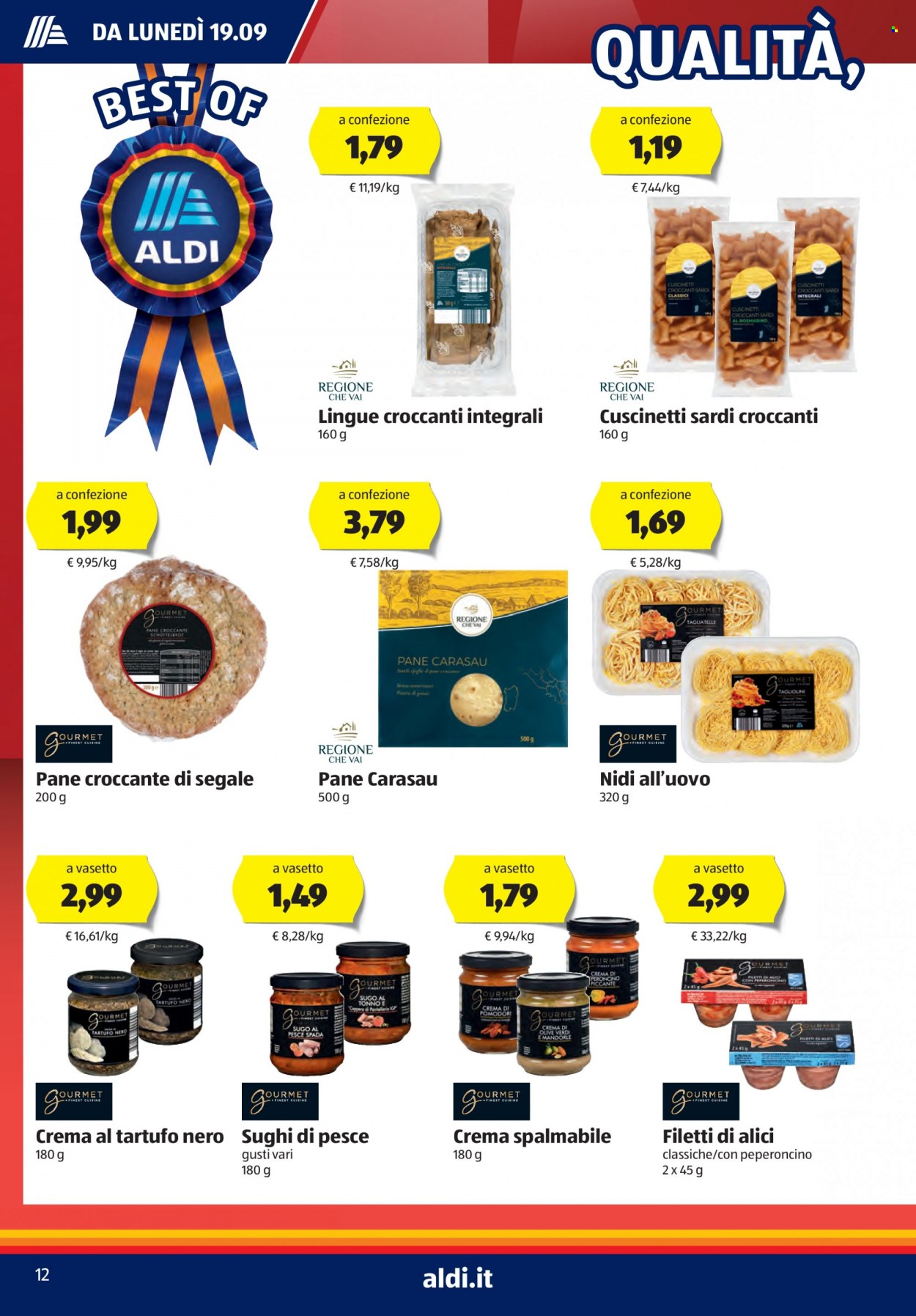 Volantino Aldi - 19/9/2022 - 25/9/2022. Pagina 12