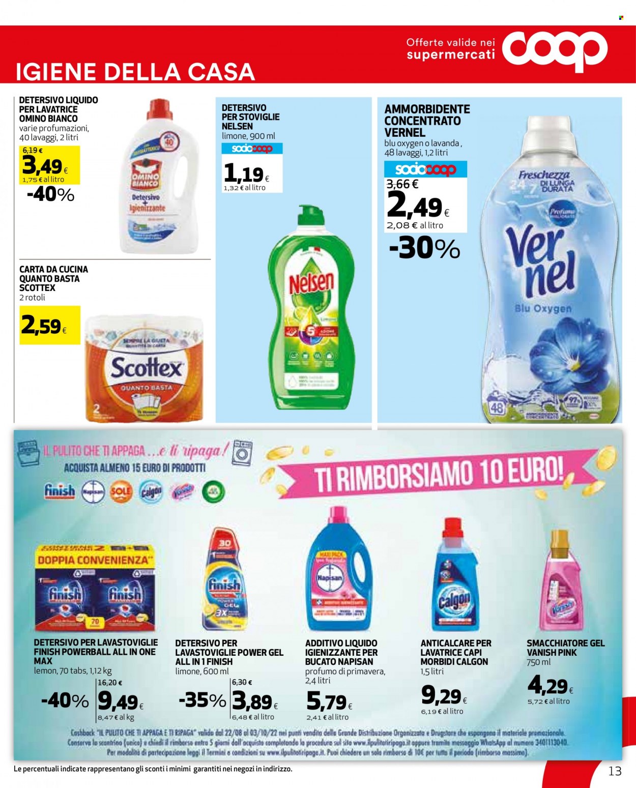 Leták Coop - 12.9.2022 - 21.9.2022. Strana 13