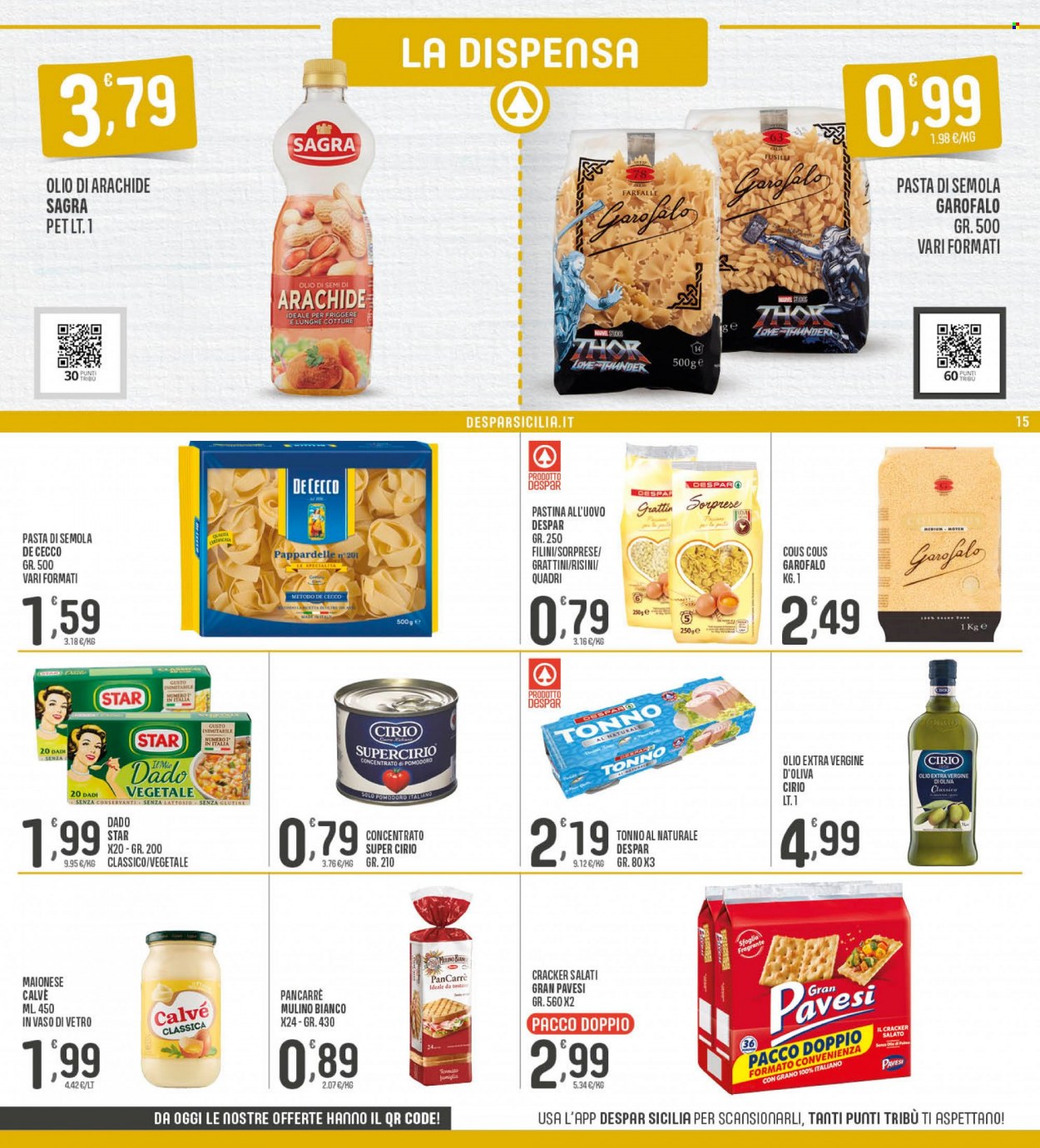 Volantino Eurospar - 12/9/2022 - 22/9/2022. Pagina 15