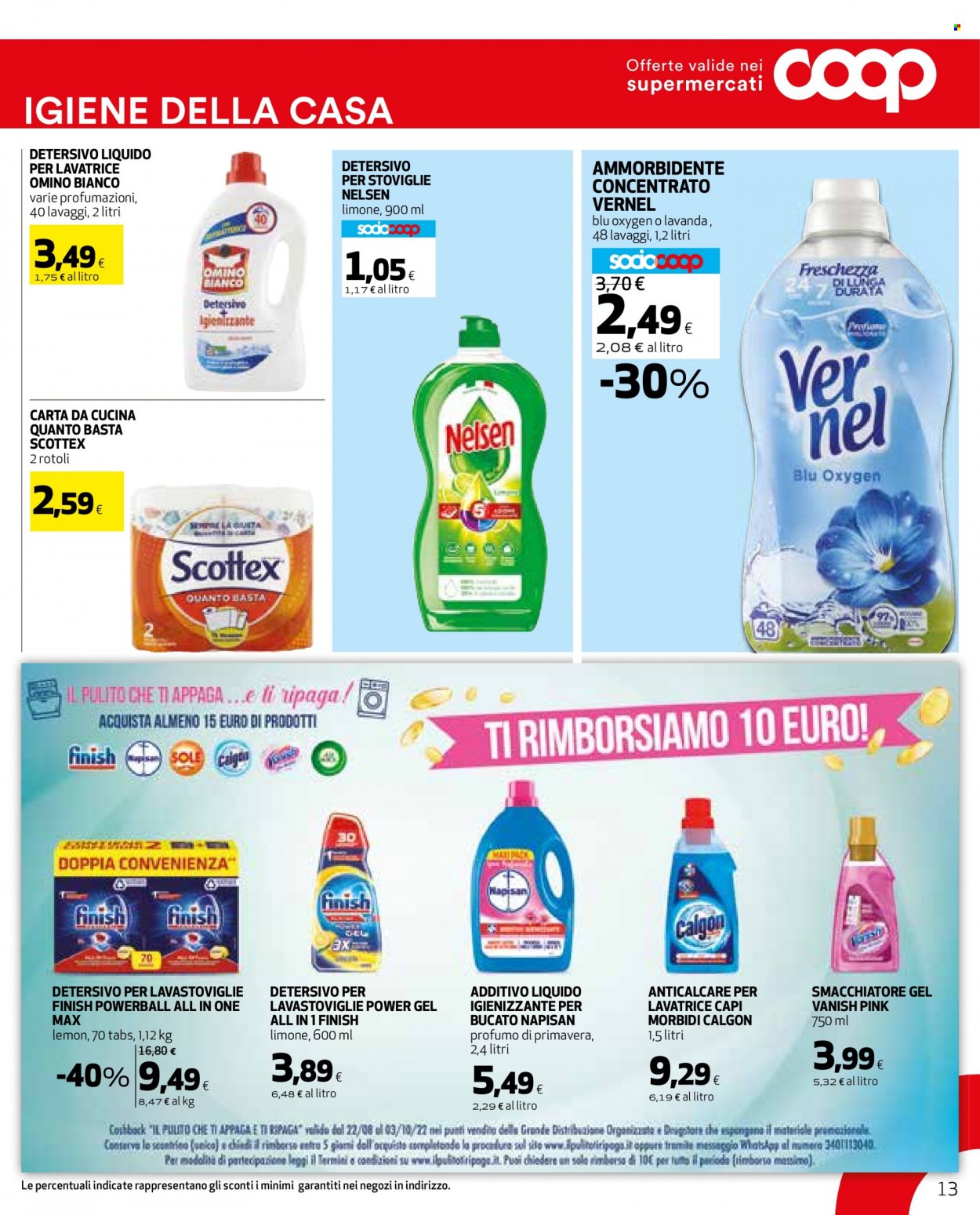 Leták Coop - 12.9.2022 - 21.9.2022. Strana 13