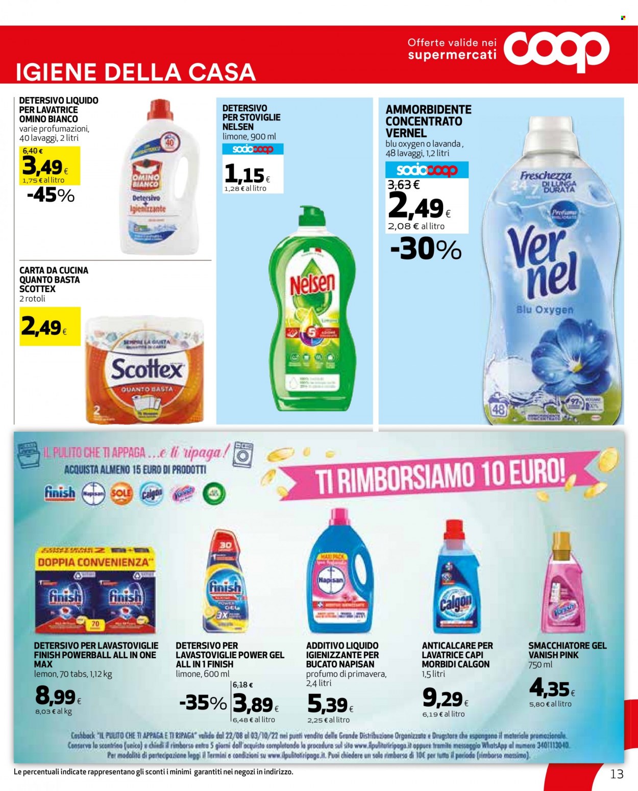 Leták Coop - 12.9.2022 - 21.9.2022. Strana 13