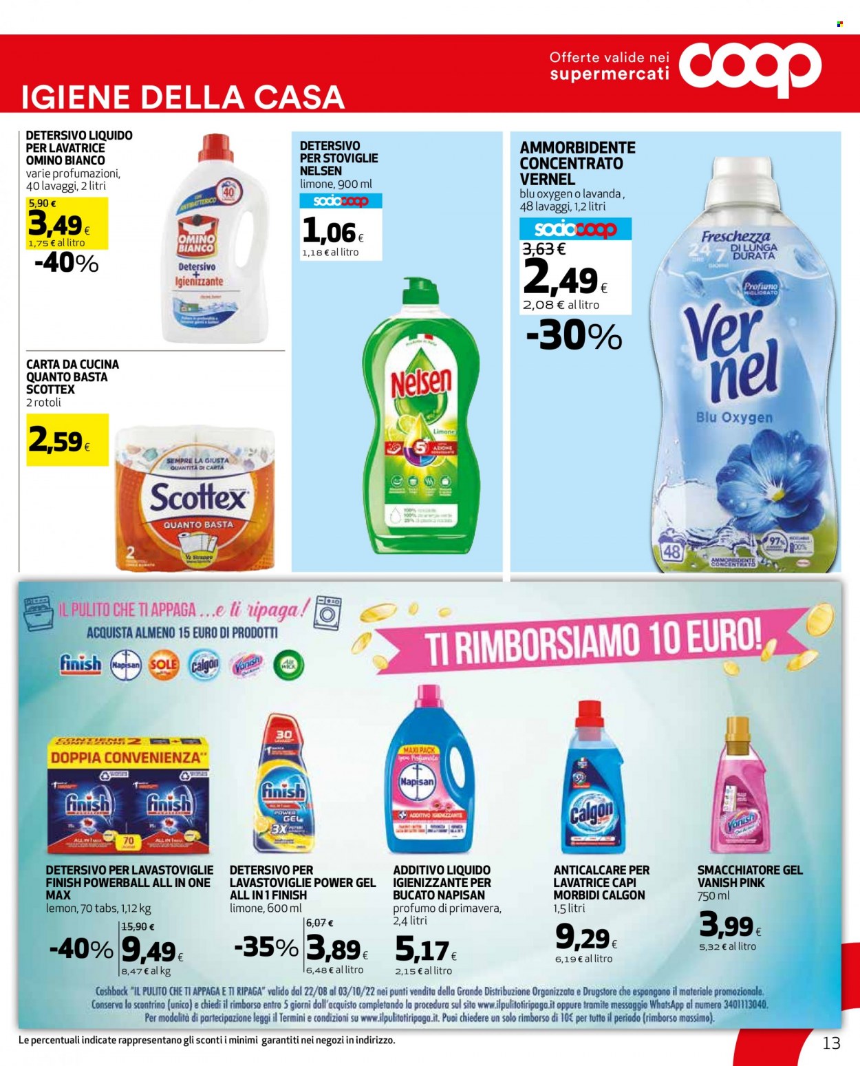 Leták Coop - 12.9.2022 - 21.9.2022. Strana 13