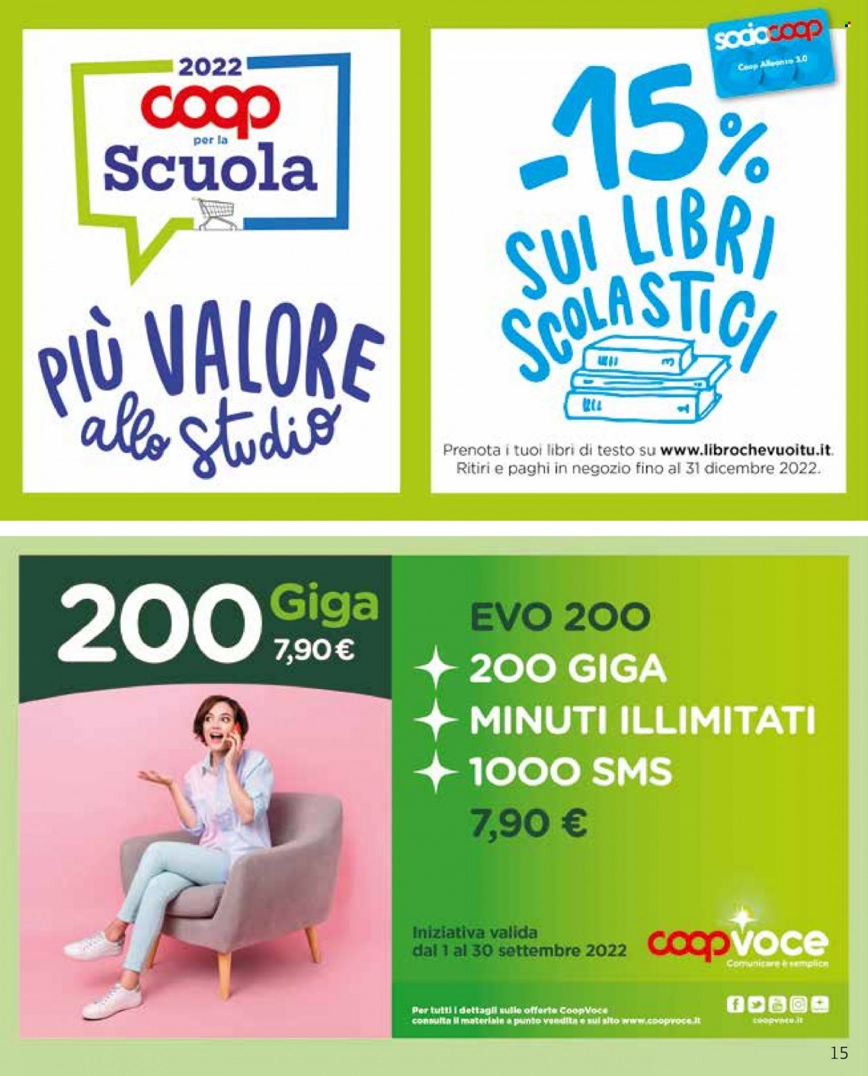 Leták Coop - 12.9.2022 - 21.9.2022. Strana 15